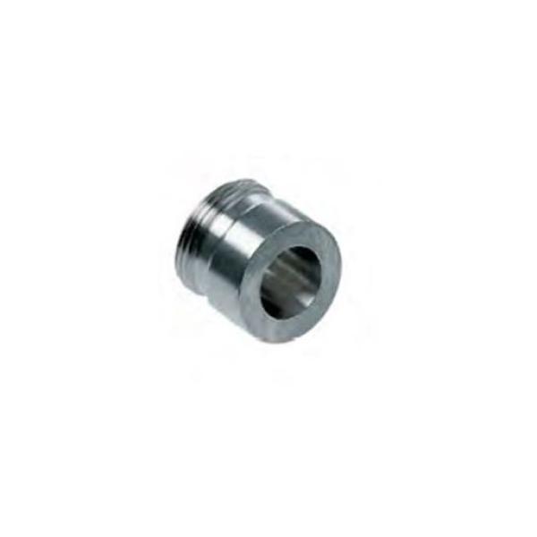 Sicherheits-Einschweiss-Stutzen DN25 (Ingold) schräg,  40mm, 1.4404 / 316L